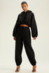 CROPPED HOODIE PRETO